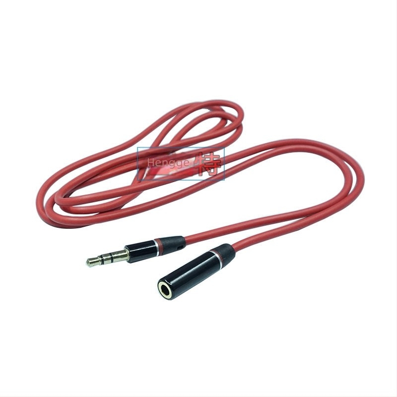 3,5 mm audio produžnica, muški–ženski priključak, AUX, bakar jezgro