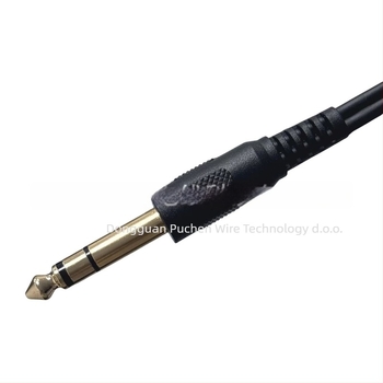 Puchen audio kabel 1 na 2, pozlaćeni RCA konektori, bakreno jezgro, ROHS certifikat