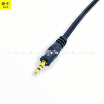 AV audio kabel 3,5 mm na dva RCA, pozlaćeno bakreno jezgro, model AV line one minute two