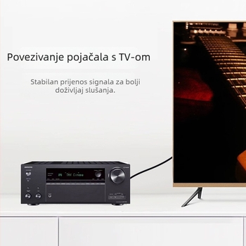 FS Flying Speed T-201 audio kabel Toslink digitalni optički kabel s pozlaćenim kontaktima, PMMA jezgro, ROHS