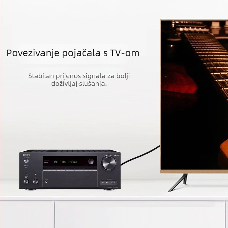 FS Flying Speed T-201 audio kabel Toslink digitalni optički kabel s pozlaćenim kontaktima, PMMA jezgro, ROHS