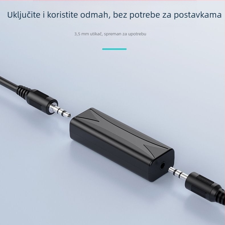 3,5 mm automobilni izolator šuma – eliminator zemne petlje, BG02, bakreno jezgro, 50 g