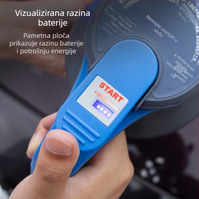 Ručna električna kanta za zalijevanje s pjenu, plastična, 2 L, za kuću i vrt, dvostruki način prskanja