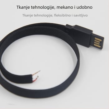 Dvostrani USB kabel za napajanje od najlona za grijanu odjeću i fizioterapeutske uređaje (OEM, 2023)