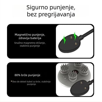 Magnetski kabel za punjenje za masažu glave ScalpMini2 – Aoshengda, kompatibilan s Beixin head massager, izrađeno po nacrtima