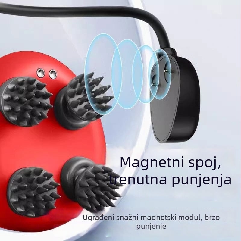Magnetski kabel za punjenje za masažu glave ScalpMini2 – Aoshengda, kompatibilan s Beixin head massager, izrađeno po nacrtima