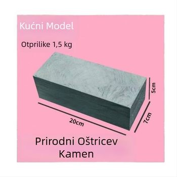 Kameni za oštrenje noževa – dvostruko korištenje za grubo i fino brušenje, kućna upotreba