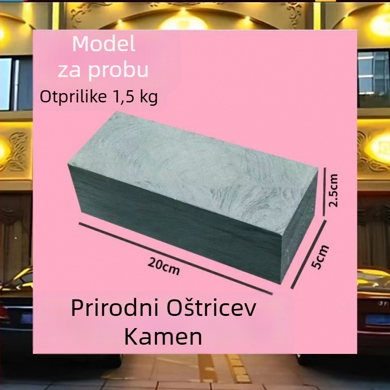 Kameni za oštrenje noževa – dvostruko korištenje za grubo i fino brušenje, kućna upotreba
