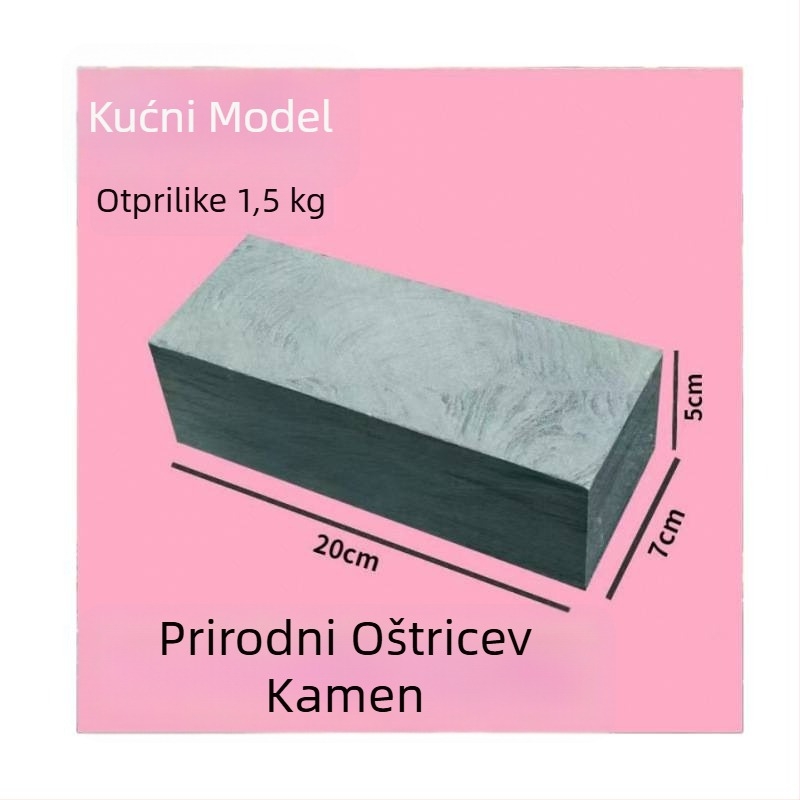Kameni za oštrenje noževa – dvostruko korištenje za grubo i fino brušenje, kućna upotreba