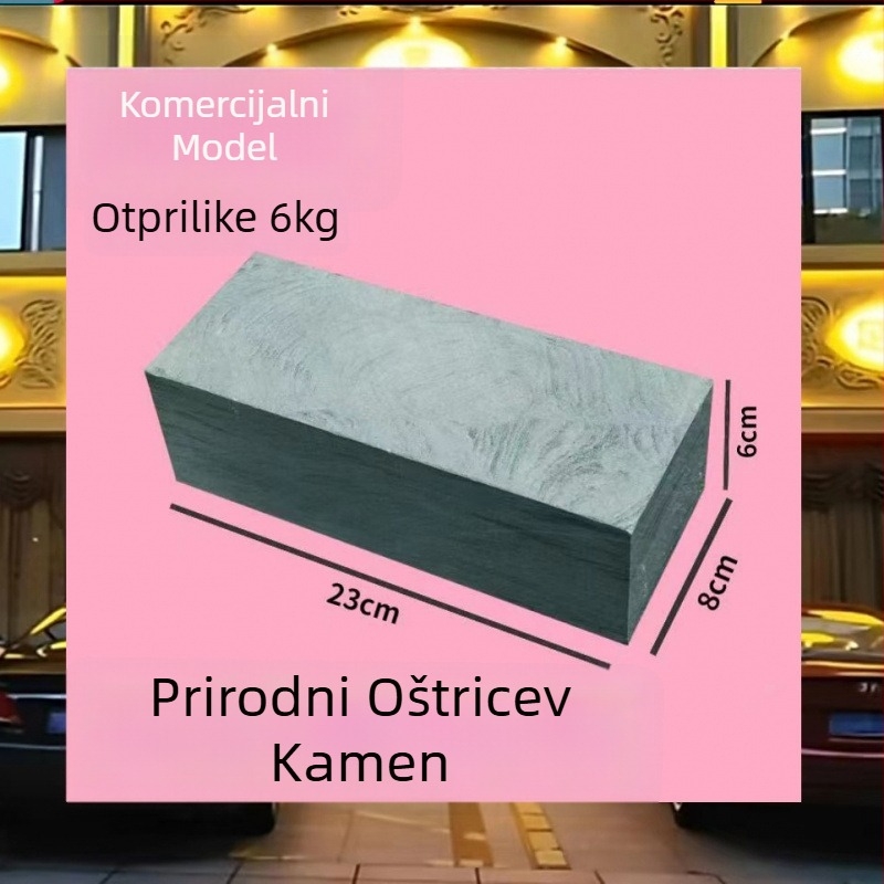 Kameni za oštrenje noževa – dvostruko korištenje za grubo i fino brušenje, kućna upotreba