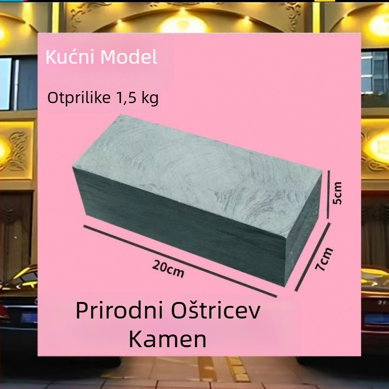 Kameni za oštrenje noževa – dvostruko korištenje za grubo i fino brušenje, kućna upotreba