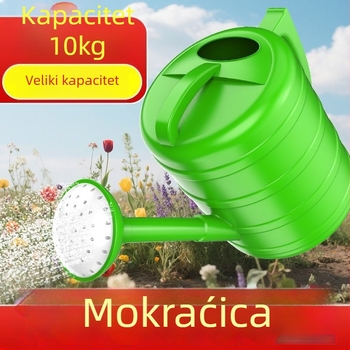 Kantica za zalijevanje s ojačanim tijelom, otporna na padove, velika zapremina, prijenosna i višefunkcionalna za navodnjavanje povrća i cvijeća