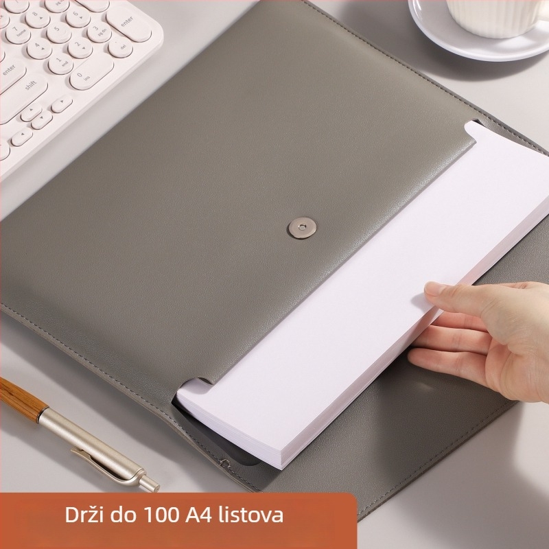Torba za dokumente Care About, PVC materijal, prijenosni stil, pravokutni oblik.