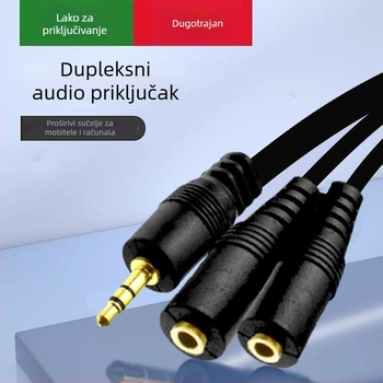 Slušalice splitter 1 na 2, audio kabel adapter, model One Point Two, kod Hy3124
