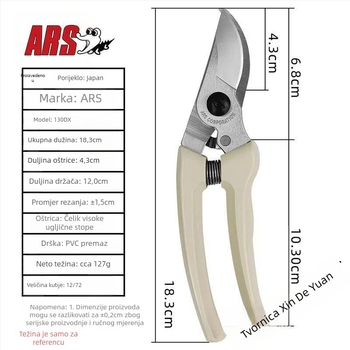 Škare za obrezivanje u vrtu