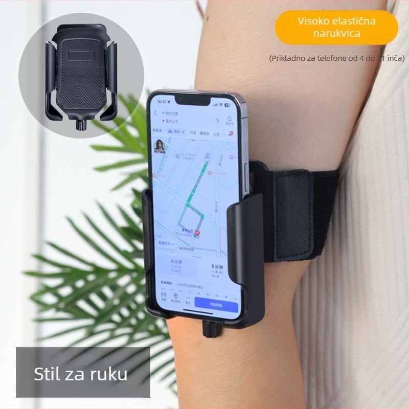 Držač telefona na zapešću za biciklizam – ABS+PC+Webbing | Unisex | Zima 2024 izlazak