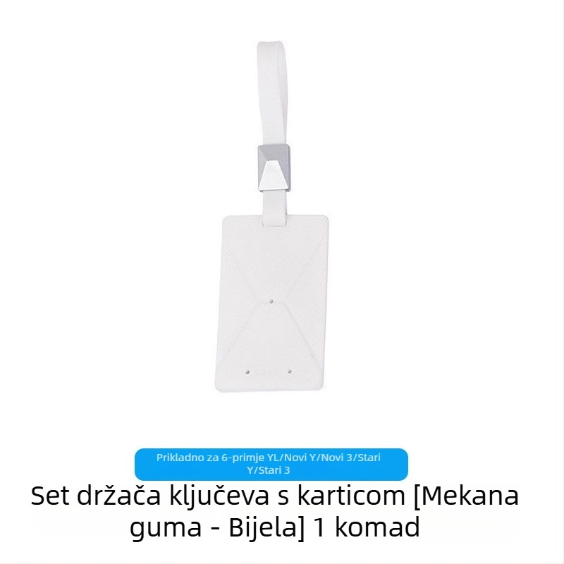 Kljucni futrol i držač kartice za Tesla Model Y / Model 3 — mekani TPE, jednostavan stil, mogućnost prilagodbe