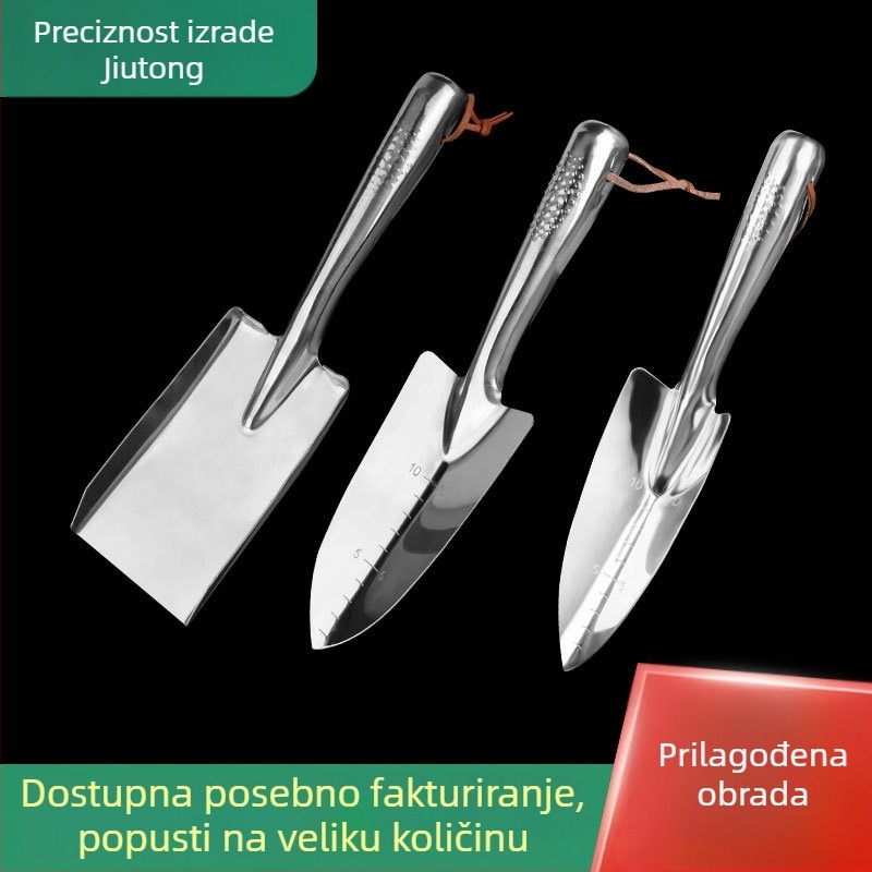 Jiutong baštenska lopata sa širokim vrhom (0,14 kg), plosnatim vrhom (0,19 kg) ili uskim vrhom (0,14 kg)