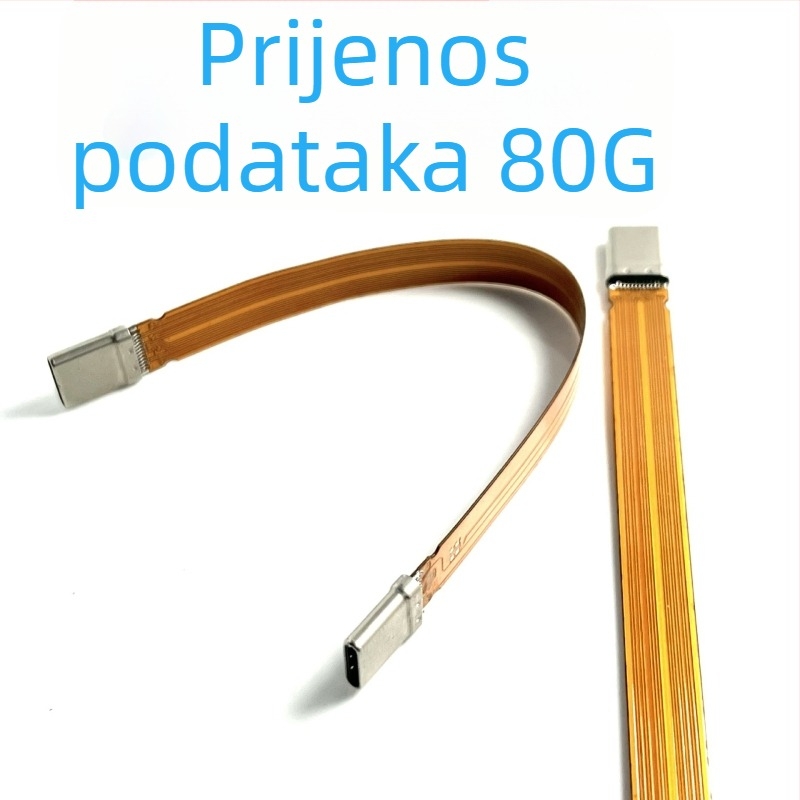 FPC fleksibilni kabel Thunderbolt 4 dvostrani Type-C, 24 jezgre, 240W verzija 4.0