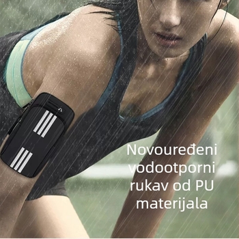 Torba za telefon na nadlakticu – za vanjske sportove, gradski minimalistički stil, PU materijal, podstava Nylon, marka Vanreyin/Van Laine