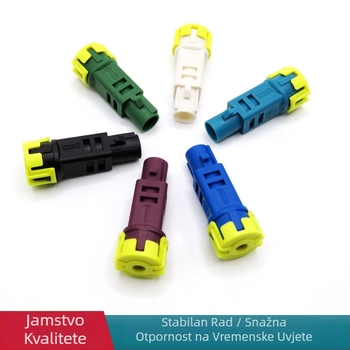 Fakra IP68 vodootporni muški Z-tipa RF kamera konektor za kabel RG174/ RG58/ RG316, 1 pin