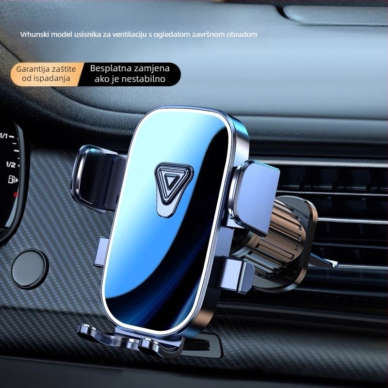 Univerzalni držač za mobitel u automobilu, snap-on na otvor za ventilaciju, anti-vibracija za navigaciju
