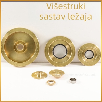 Mesingani kompas za stolni ukras – višeslojni motiv osam trigrami, ručica za fidget spinner