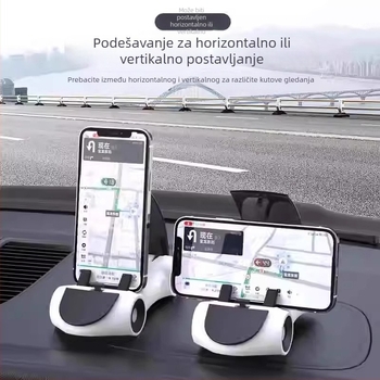 Koji držač telefona za auto s ljepilnim pričvršćivanjem na ploču – univerzalni, bez napajanja, za navigaciju