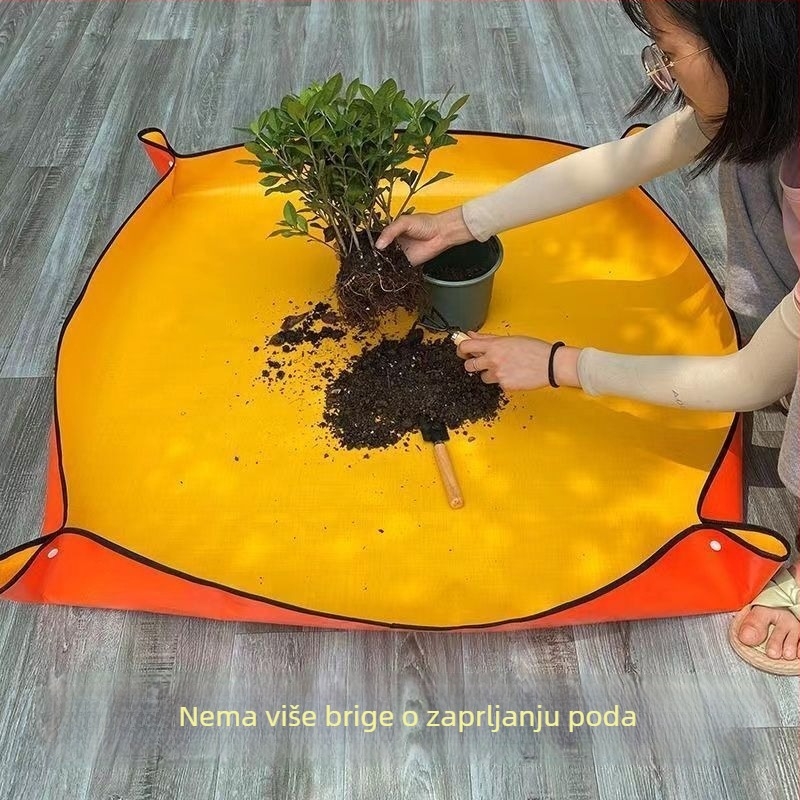 Trodijelna vodootporna podloga za kućno vrtlarenje, mat za zamjenu tla i presađivanje sukulentima