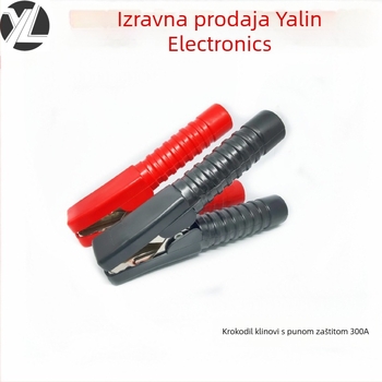 Yalin Electronics visokoučinkoviti aligator klips za baterije, 200–300A, galvanizirani kontakt, za 3C digitalne uređaje