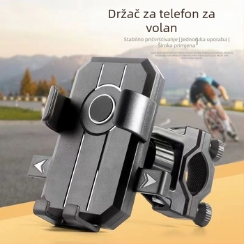 Gornji držač telefona za automobil, motocikl, električni bicikl i bicikl – otporan na udarce, držač za navigaciju, metalna konstrukcija