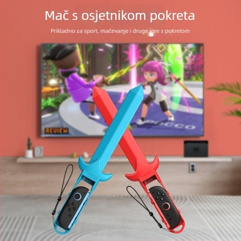 STARTRC GAMES Switch 2 Set sportskih kontrolera – Šermarski mač, Teniski reketa i Volan za utrke (ABS)