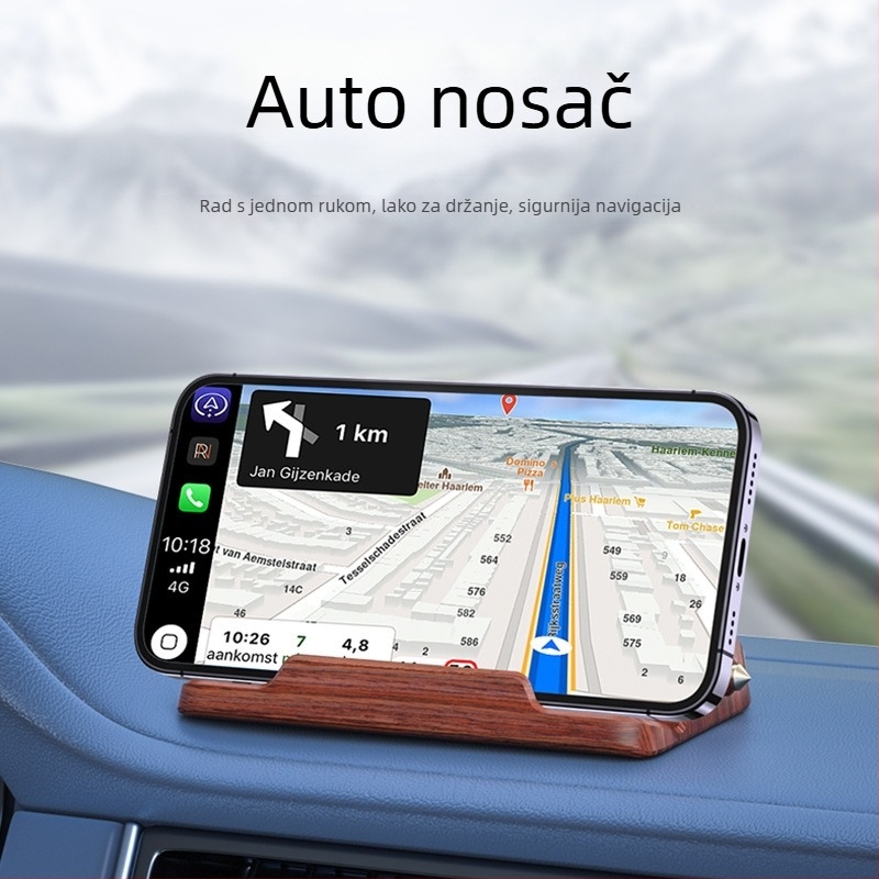 3-u-1 držač za telefon u automobilu s sigurnosnim čekićem i privremenim znakom za parkiranje; materijal: plastika; model: Three-in-One Parking Sign; tiskanje logotipa dostupno
