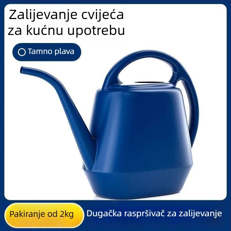 Kanica za zalijevanje s dugim izljevom, plastična, za cvijeće i biljke