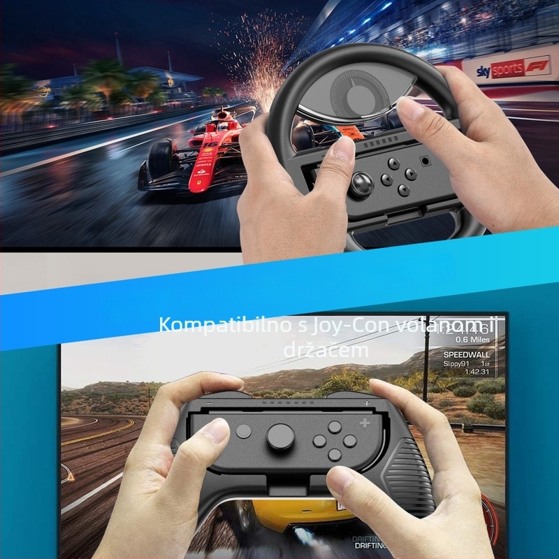 Nova ručica upravljača Switch Joy-Con sa indikatorom svjetla i kompasom (ABS)