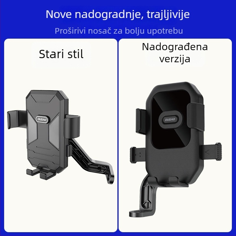 DUDAO Unique F7C Držač za telefon — Plastični nosač za električna vozila: električni bicikl, motocikl i skuter (Model F7C)