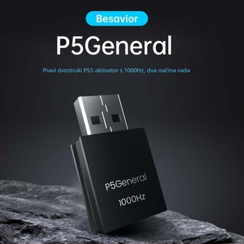 PS5 aktivator igara Plug-and-Play (Model Kn326, USB sučelje, PS5 kompatibilnost, ABS kućište)