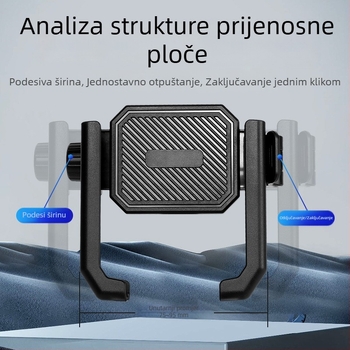 Držač za telefon za električne skutere, bicikle i motocikle, s amortiziranim nosačem za navigaciju