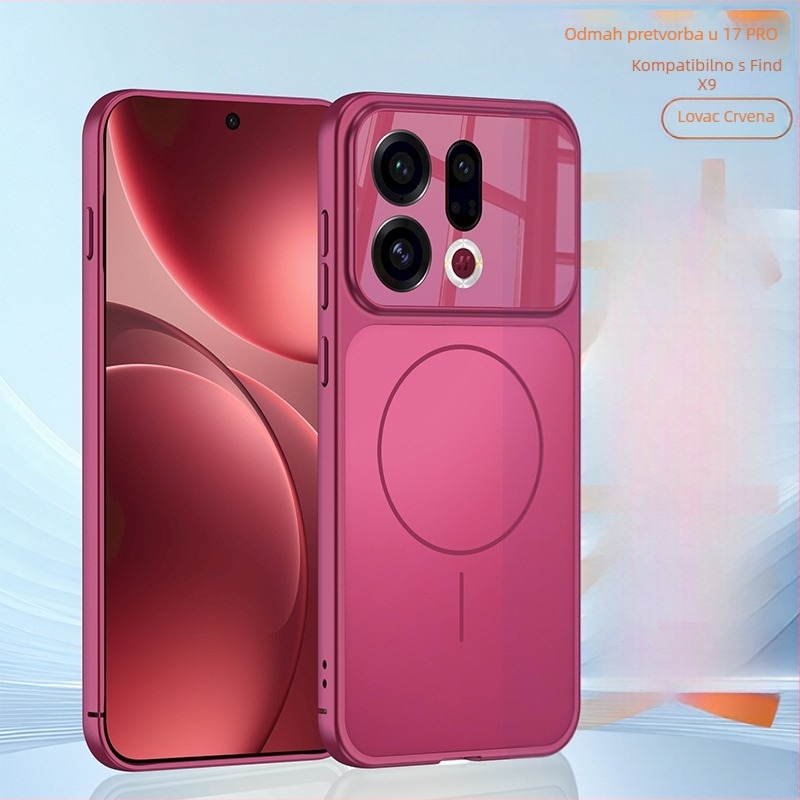 OPPO Find X9 / Find X9 Pro zaštitna futrola — mat plastika, minimalistički stil, zaštita od pada, magnetsko punjenje, prilagodljiva