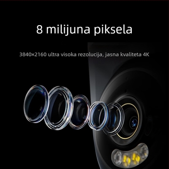 Pametna kamera MJSXJ12HL, upravljanje mobilnom aplikacijom, Android-kompatibilna, unutarnja upotreba, izdanje 2025