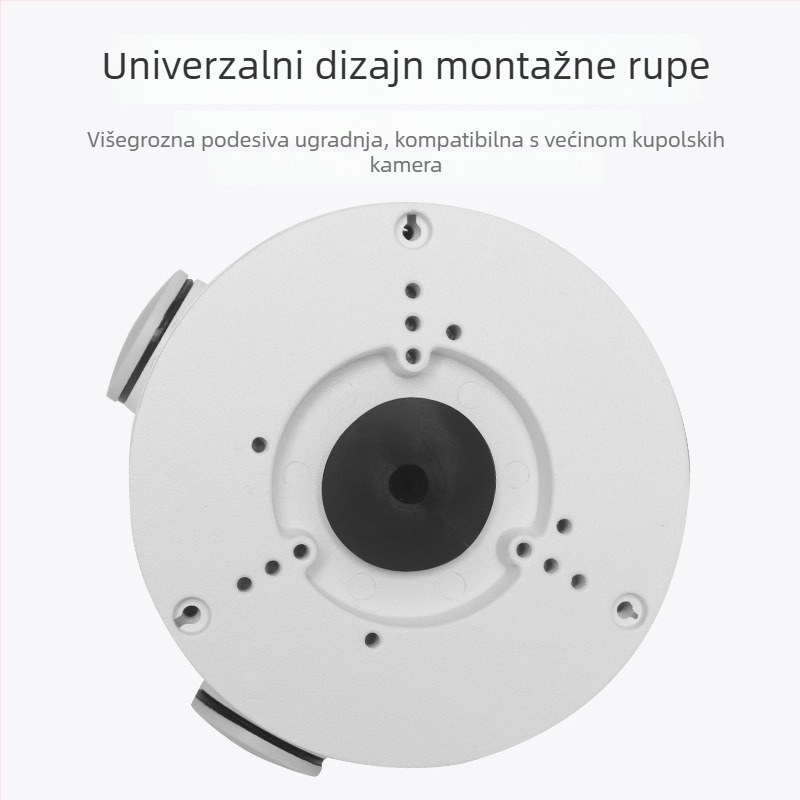 130E Aluminijski spoj, stropni nosač za skriveni kabelski kanal, za nadzor kamera