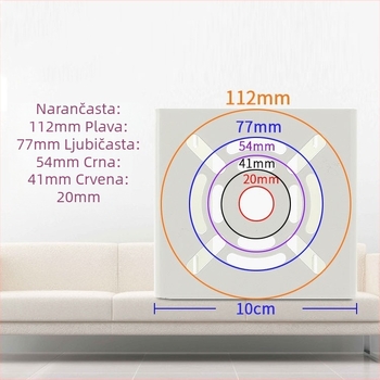 Jačana montažna skoba za videonadzor za dome i bullet kamere; za montažu na stupove, rasvjetna tijela i telekom stupa; Materijal: čelična ploča; Premaz: plastificirani premaz