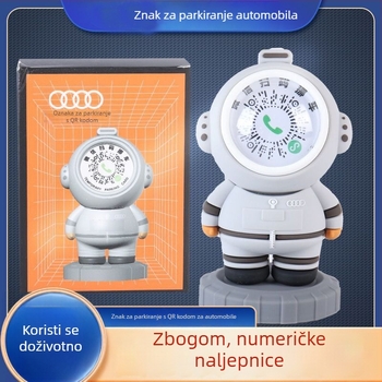 Privremena tablica za parkiranje autom – tip QR koda, PVC materijal, model V2, podrijetlo Zhejiang, prilagodljivo