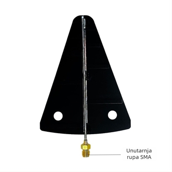 SL10Mini Logaritamska Periodična Antena - 50 kHz–3 GHz, niska frekvencija, visok dobitak, usmjerena prijemna antena za satelit