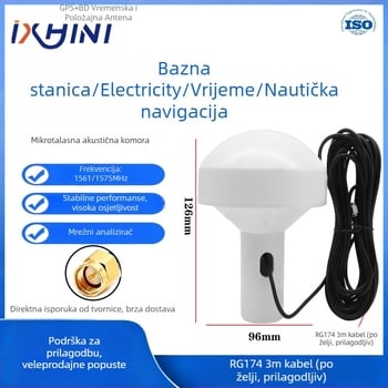 Vanjska dvopojasna GPS/BeiDou antena za morsko pozicioniranje – otpornost na smetnje, visok dobitak