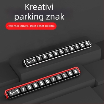 Privremena ploča za parkiranje, metal; BEN.JACK/Binney BAL200621; Tip: Skriven (Materijal: Metal; Značka: BEN.JACK/Binney; Model: BAL200621; Tip: Skriven)