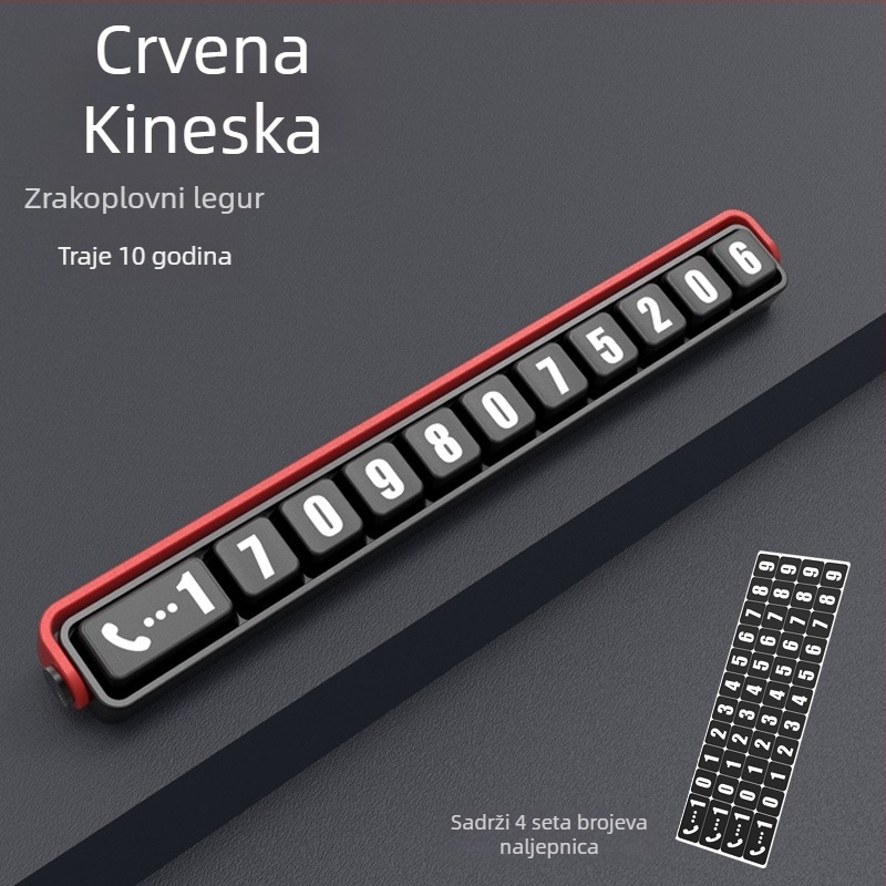 Privremena ploča za parkiranje, metal; BEN.JACK/Binney BAL200621; Tip: Skriven (Materijal: Metal; Značka: BEN.JACK/Binney; Model: BAL200621; Tip: Skriven)