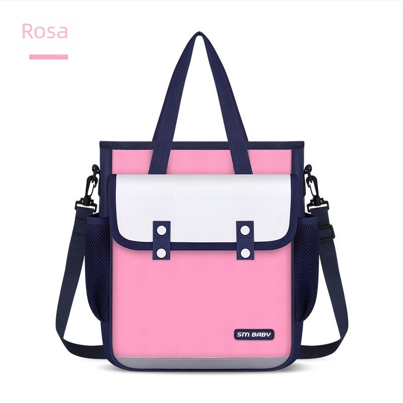 Torba za dopunske nastave od Oxford platna, podstava od najlona, ultra lagana, otporna na habanje, reflektirajuća za noćnu sigurnost, unisex, pogodna za osnovnu školu, anime uzorak