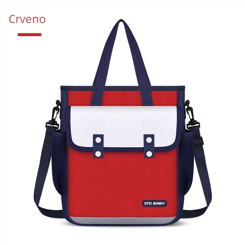 Torba za dopunske nastave od Oxford platna, podstava od najlona, ultra lagana, otporna na habanje, reflektirajuća za noćnu sigurnost, unisex, pogodna za osnovnu školu, anime uzorak