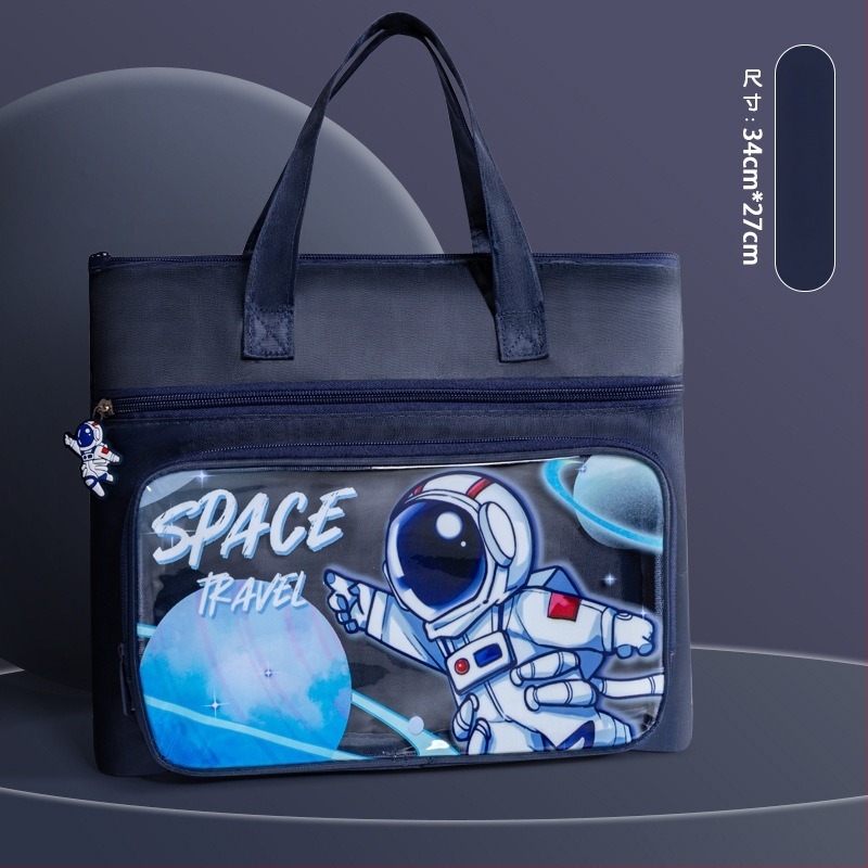 Torba za dopunske nastave za učenike osnovne škole, unisex, Oxford platno, vodootporna, proširivi kapacitet, podstava od poliestera, uzorak anime (Oxford platno; Vodootporna; Proširivi kapacitet; Podstava od poliestera; Uzorak anime)